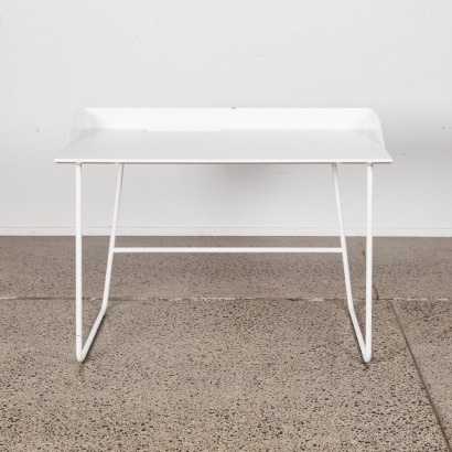 A White Utility Desk A/F