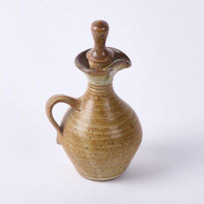 An Earthen New Zealand Ceramic Lidded Jug