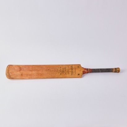 A Signed Vintage Cricket Bat