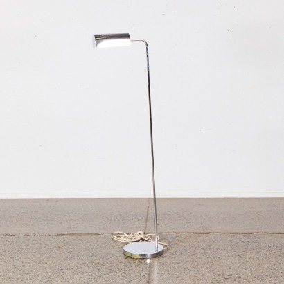 An MCM Chrome Floor Lamp A/F