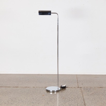 An MCM Chrome Floor Lamp A/F