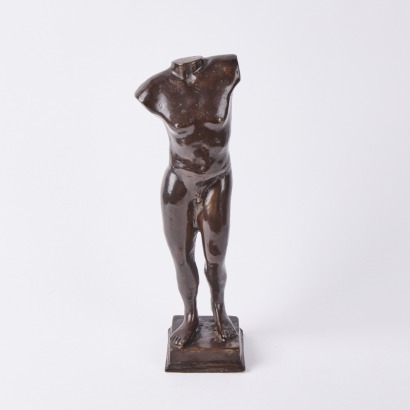A Bronze Male Sculpture
