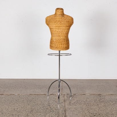 A Vintage Woven Manequin