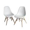 Six Reproduction Eames Style Dining Chairs