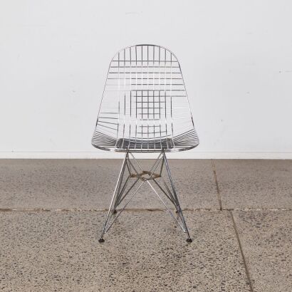 A DKR Eiffel Base Chair By Charles & Ray Eames For Herman Miller