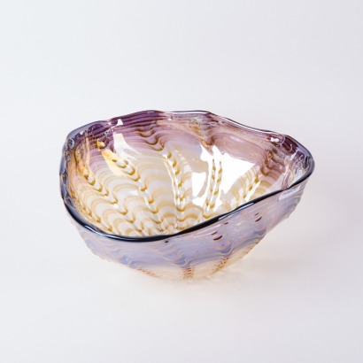 An Impressive Large Murano Glass Bowl