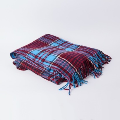 A Plaid NZ Wool Monty Travel Rug