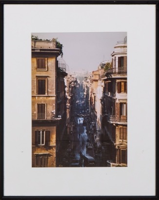 DAVID H WANE From the Spanish Steps