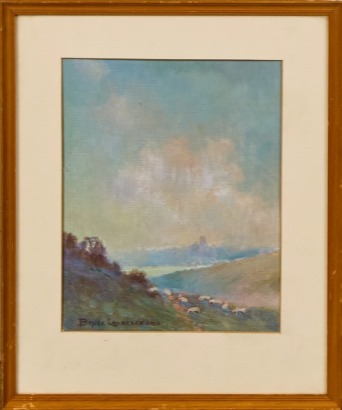 BRUCE LAWRENCE Farm Scene