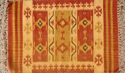 A Large Egyptian Carrera Floor Rug