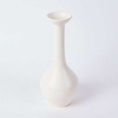 A Daniel Steenstra for Crown Lynn Handpotted Vase with Flared Rim and Steenstra Banding