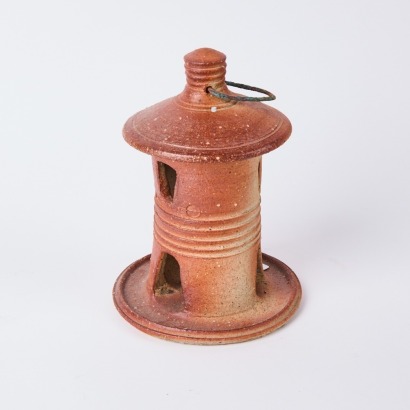 A Mike and Lynn Spencer Stoney River Hanging Bird House