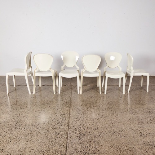 A Suit Of Six Queen Chairs Designed By Archirivolto For Pedrali