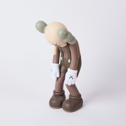 KAWS Small Lie Brown