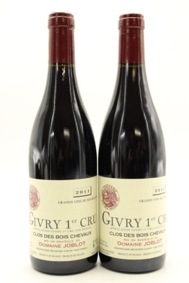 (2) 2011 Domaine Joblot Clos de Bois de Chevaux, Givry Premier Cru