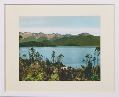 A Whites Aviation Hand Coloured Photo
