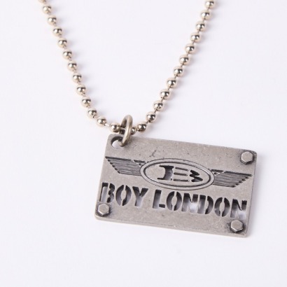 A Boy London Vontage Dog Tag Necklace