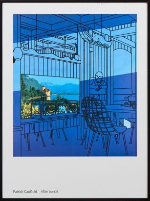 A Patrick Caulfield After Lunch Reproduction Print
