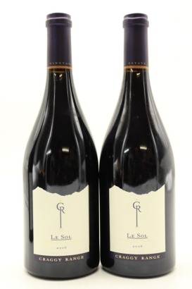 (2) 2006 Craggy Range Le Sol Syrah, Gimblett Gravels [BC97]