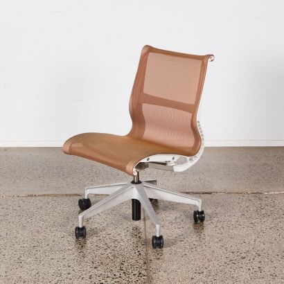 An Airia Setu Chair Designed By Studio 7.5 For Herman Miller