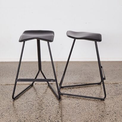 A Pair Of Triton Bar Stools By Clemens Weisshaar For Classicon