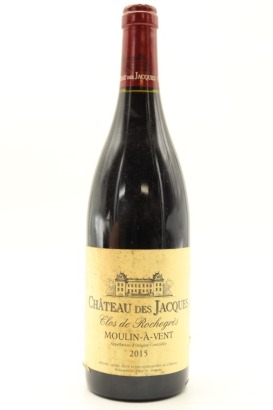 (1) 2015 Louis Jadot Chateau des Jacques Moulin-a-Vent Clos de Rochegres, Beaujolais [JR17.5] [WE93]