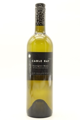 (1) 2012 Cable Bay Sauvignon Blanc, Marlborough