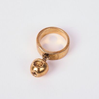 A Charlotte Penman Gold Apple Ring