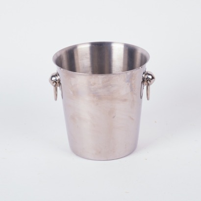 A Stainless Steel Ice Bucket