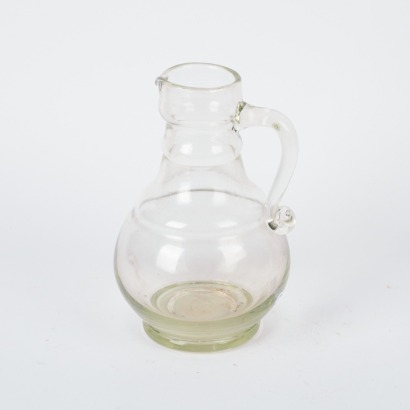 A Vintage Thuringian Waldglass Glass Jug