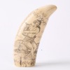A Resin Replica Scrimshaw Whale's Tooth - 2