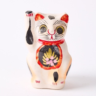 A Maneki Niko Cat, Japan