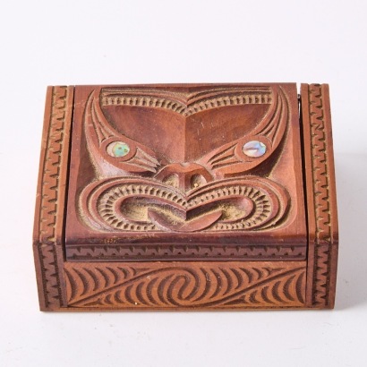 A Folk Art Trinket Box, Rotorua