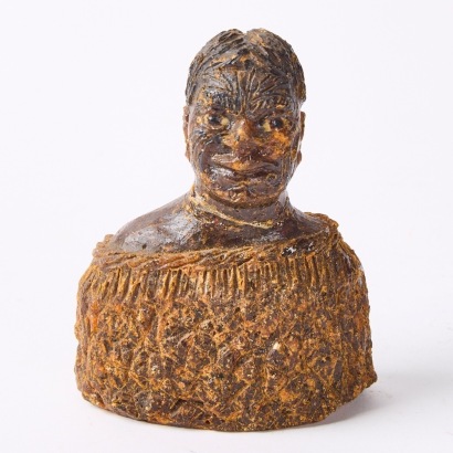 A Colonial Kauri Gum Bust