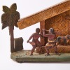 A Jane Brenkley Diorama of a Wharenui Scene - 2