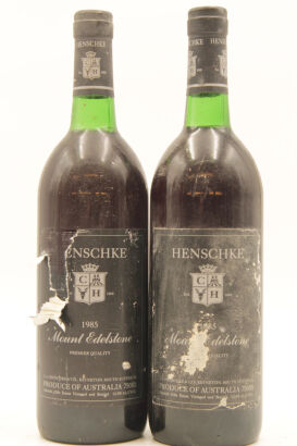 (2) 1985 Henschke Mount Edelstone Shiraz, Eden Valley (TOL) [US]