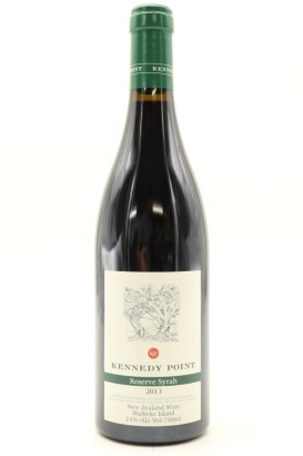 (1) 2013 Kennedy Point Reserve Syrah, Waiheke Island