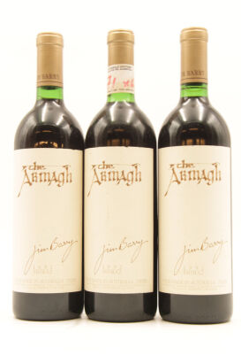 (3) 1992 Jim Barry The Armagh Shiraz, Clare Valley