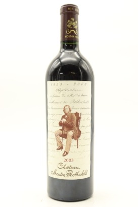 (1) 2003 Chateau Mouton Rothschild, Pauillac [JR16.5]