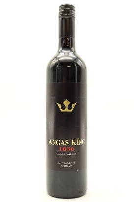 (1) 2017 Angas King 1836 Reserve Shiraz, Clare Valley