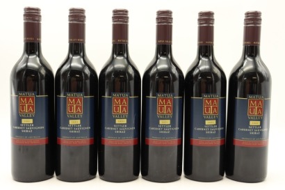 (6) 2001 Matua Valley Settler Cabernet Sauvignon Shiraz, Australia