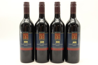 (4) 2001 Matua Valley Settler Cabernet Sauvignon Shiraz, Australia