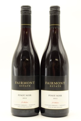 (2) 2012 Fairmont Estate Pinot Noir, Wairarapa