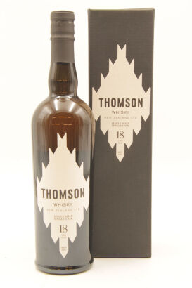 (1) Thomson 18 Year Old Single Cask Single Malt New Zealand Whisky, 46% abv