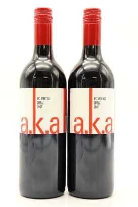 (2) 2007 A.K.A Shiraz, McLaren Vale