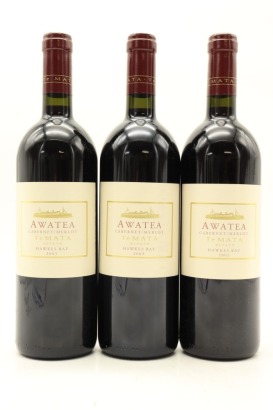 (2) 2005 Te Mata Estate Awatea Cabernets Merlot, Hawke's Bay