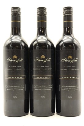 (3) 2006 Stonyfell Cabernet Sauvignon, Coonawarra