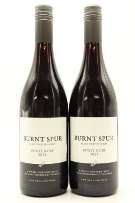 (2) 2012 Burnt Spur Pinot Noir, Martinborough