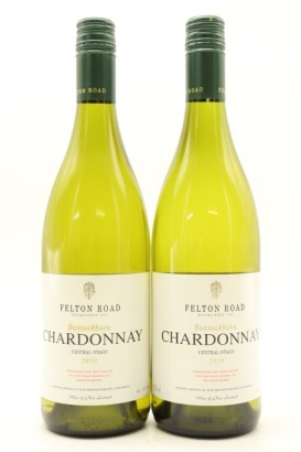 (2) 2010 Felton Road Bannockburn Chardonnay, Central Otago