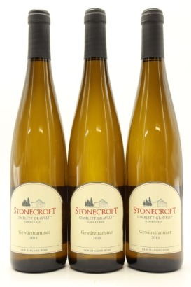 (3) 2015 Stonecroft Gewurztraminer, Hawke's Bay